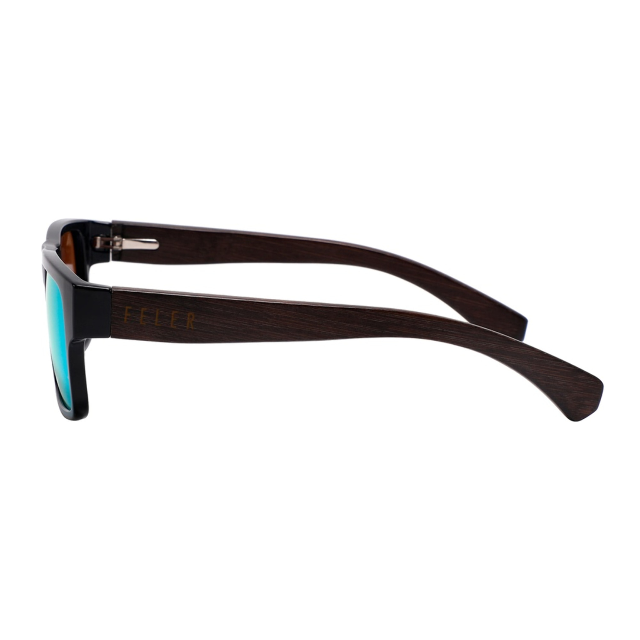 Gafas de Sol Feler 1529M-4 Polarizadas de Madera Unisex 54 mm