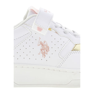 Sneakers U.S. Polo Assn. bianco-oro