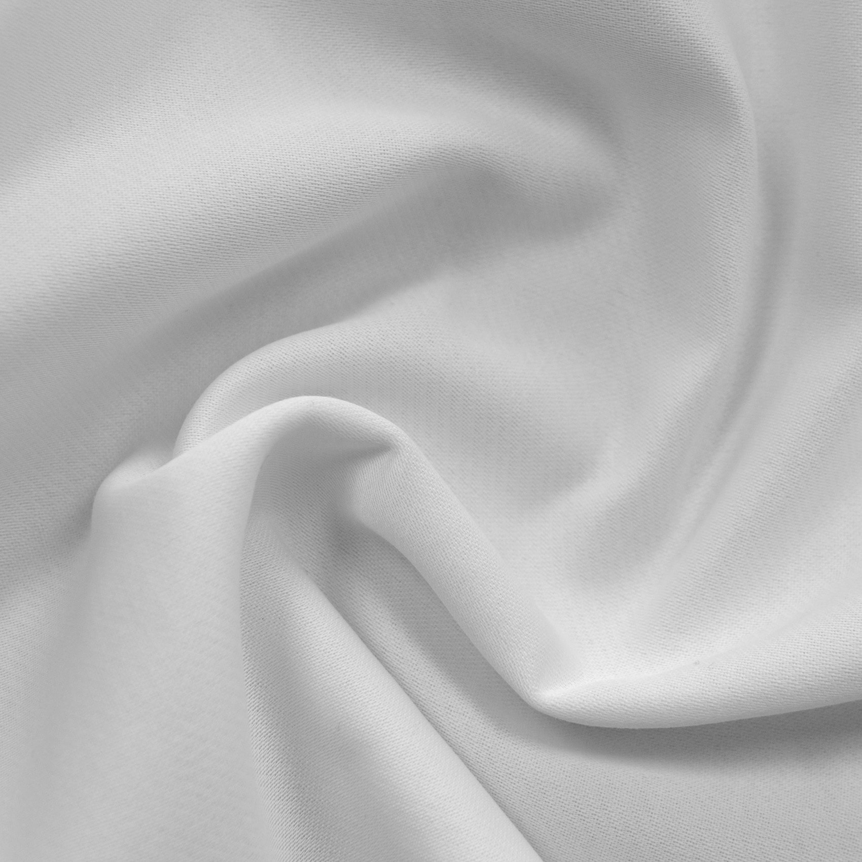 Tissu d'ameublement satin - Blanc