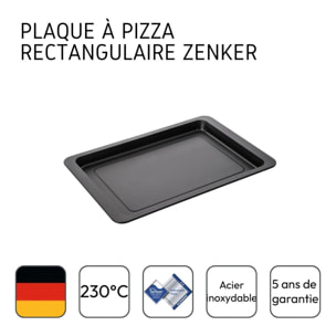 Plaque à pizza rectangulaire 42 x 29 cm Zenker Spécial Countries