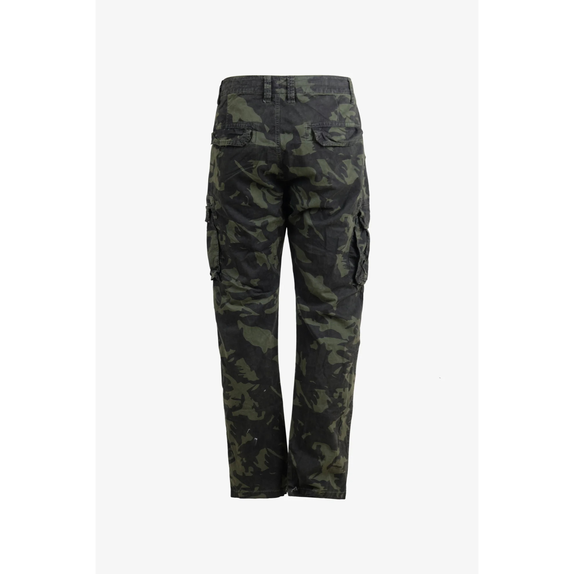 Pantaloni Uomo W5F887 Esercito in cotone