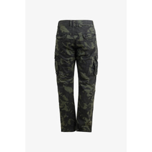Pantaloni Uomo W5F887 Esercito in cotone
