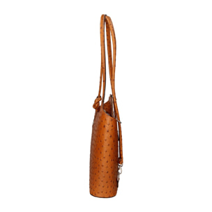 Zaino da donna in vera pelle - Modello Charlotte - 28.0 x 25.0 x 9.0 cm
