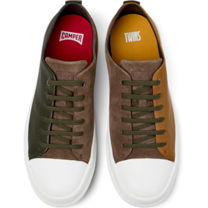 Sneakers - CAMPER Chasis Twins - Multicolore - Pelle scamosciata