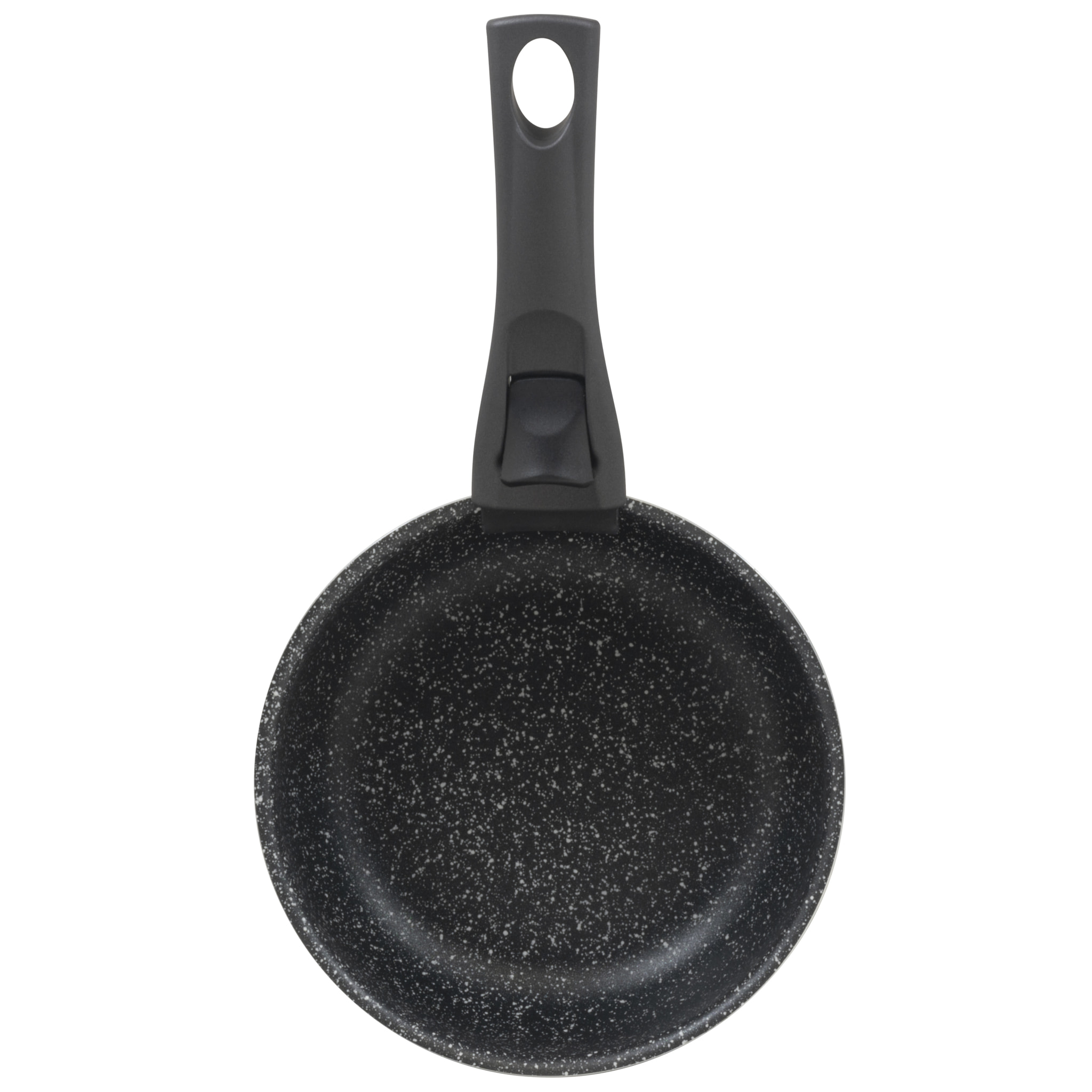 Set 3 cazos Bergner 16+18+20cm  Click & cook black CON mango amovible