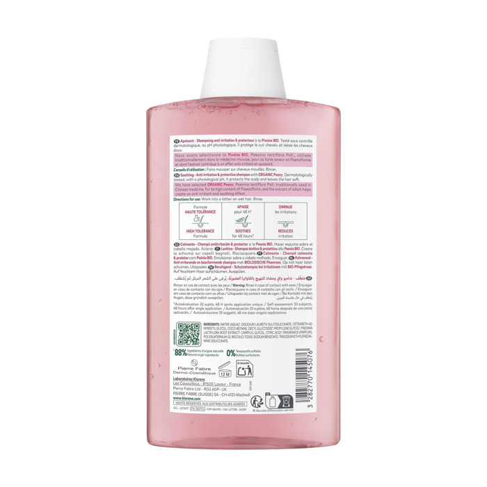 Pivoine  - Shampoing Apaisant - Cuir Chevelu Sensible