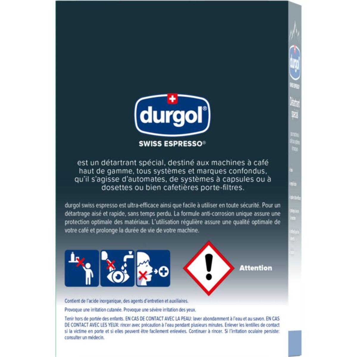 Détartrant DURGOL Swiss espresso 2x125ml