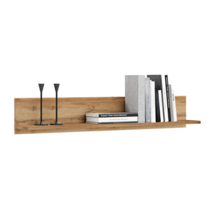 Mensola a muro Shelf 100 cm in rovere dorato