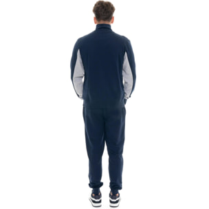 Tuta invernale uomo collo alto, pantalone con polsino, Leone 1947 Color Block