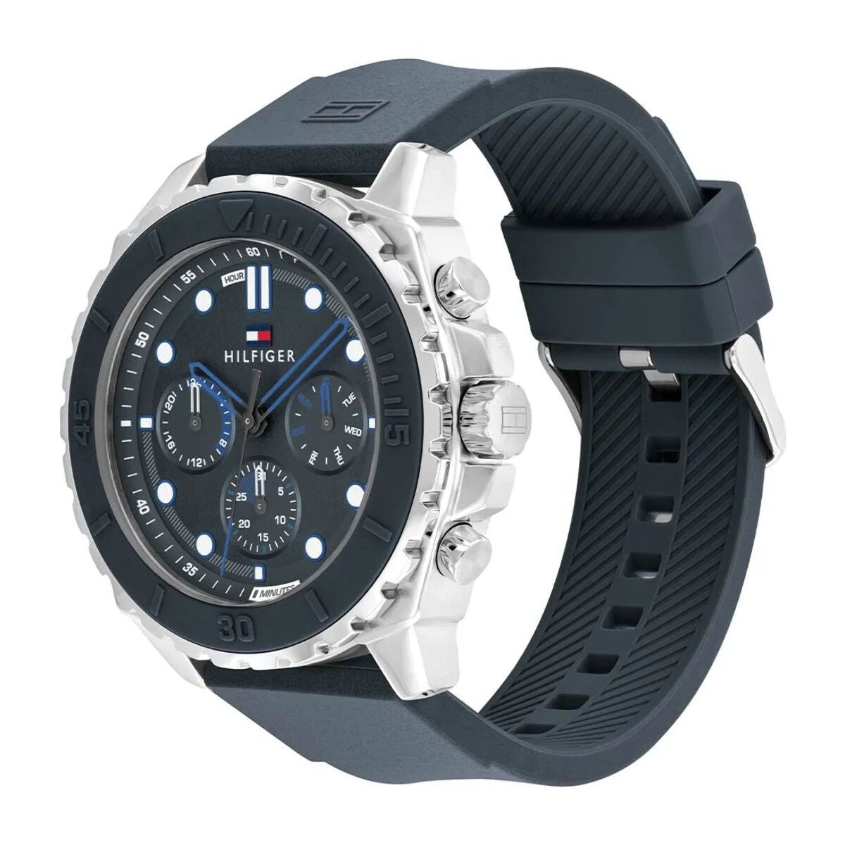 Reloj Tommy Hilfiger 1710687 Hombre Analogico Cuarzo con Correa de Silicona