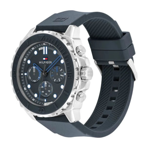 Reloj Tommy Hilfiger 1710687 Hombre Analogico Cuarzo con Correa de Silicona