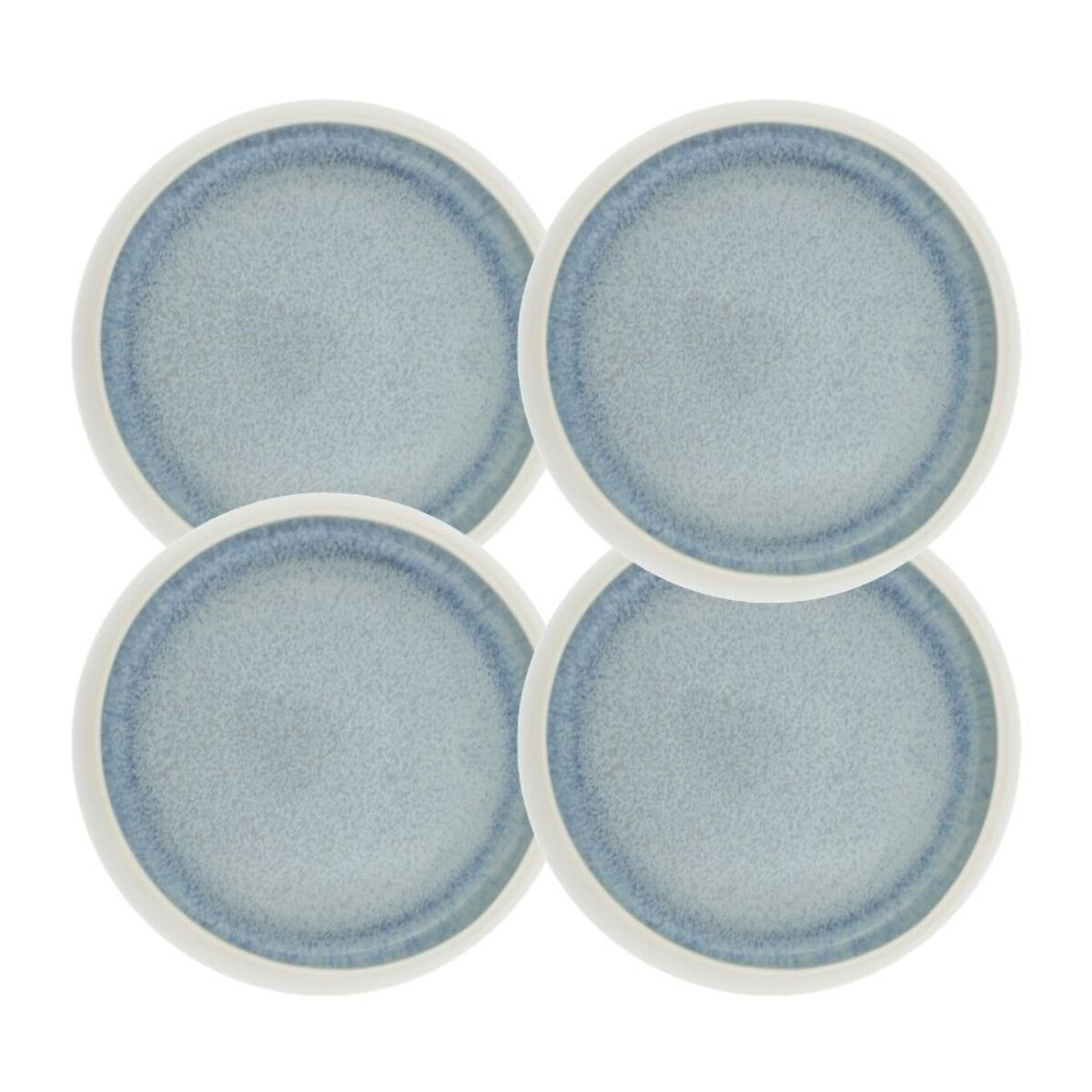 Lot de 4 petites assiettes, BOREA