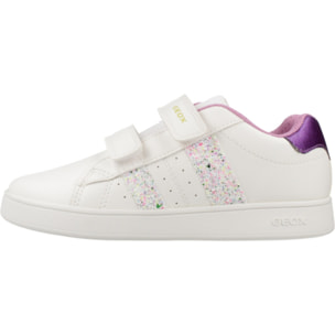 Zapatillas Niña de la marca GEOX  modelo J ECLYPER BLANCO