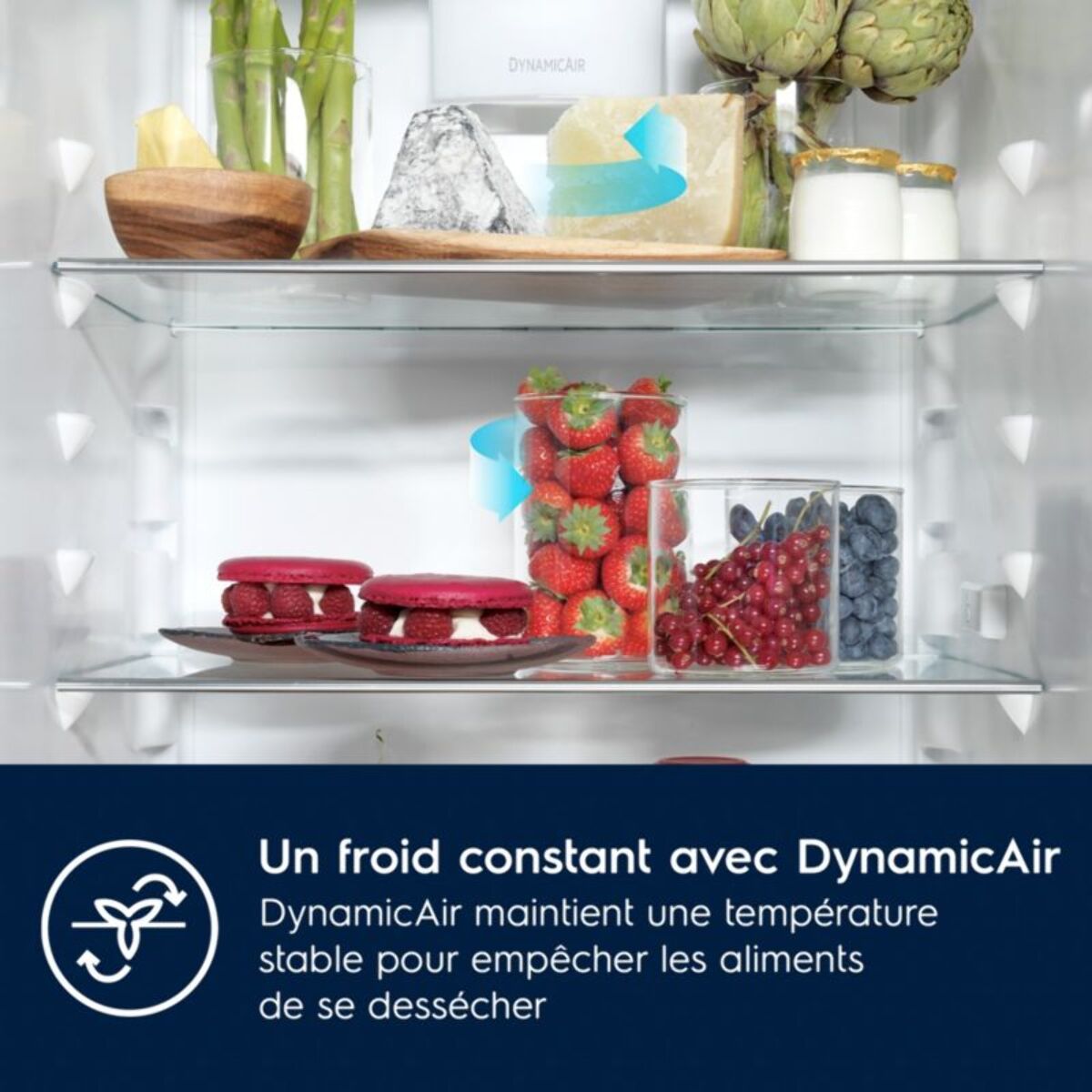 Réfrigérateur combiné encastrable ELECTROLUX END5FE18S ColdSense
