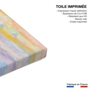 Tableau paysage mer voile du dimanche  Toile imprimée