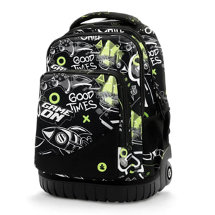 beSmart - ZAINO TROLLEY PREMIUM ORGANIZZATO GAME ON