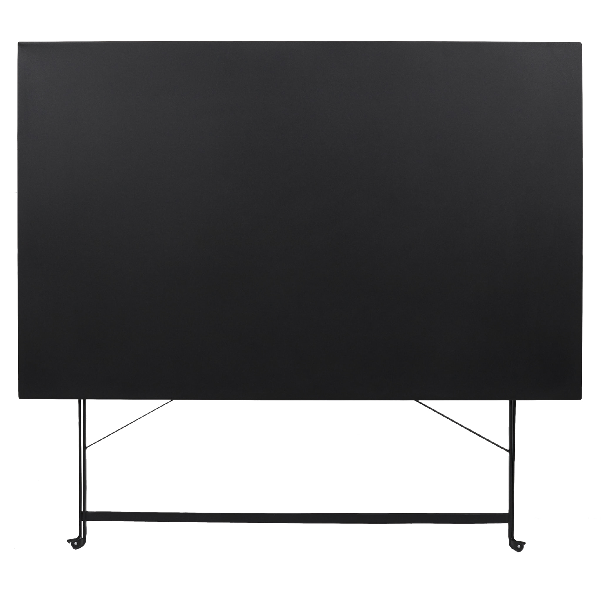Table De Repas Pliante Palerme Noir 110x70x71cm