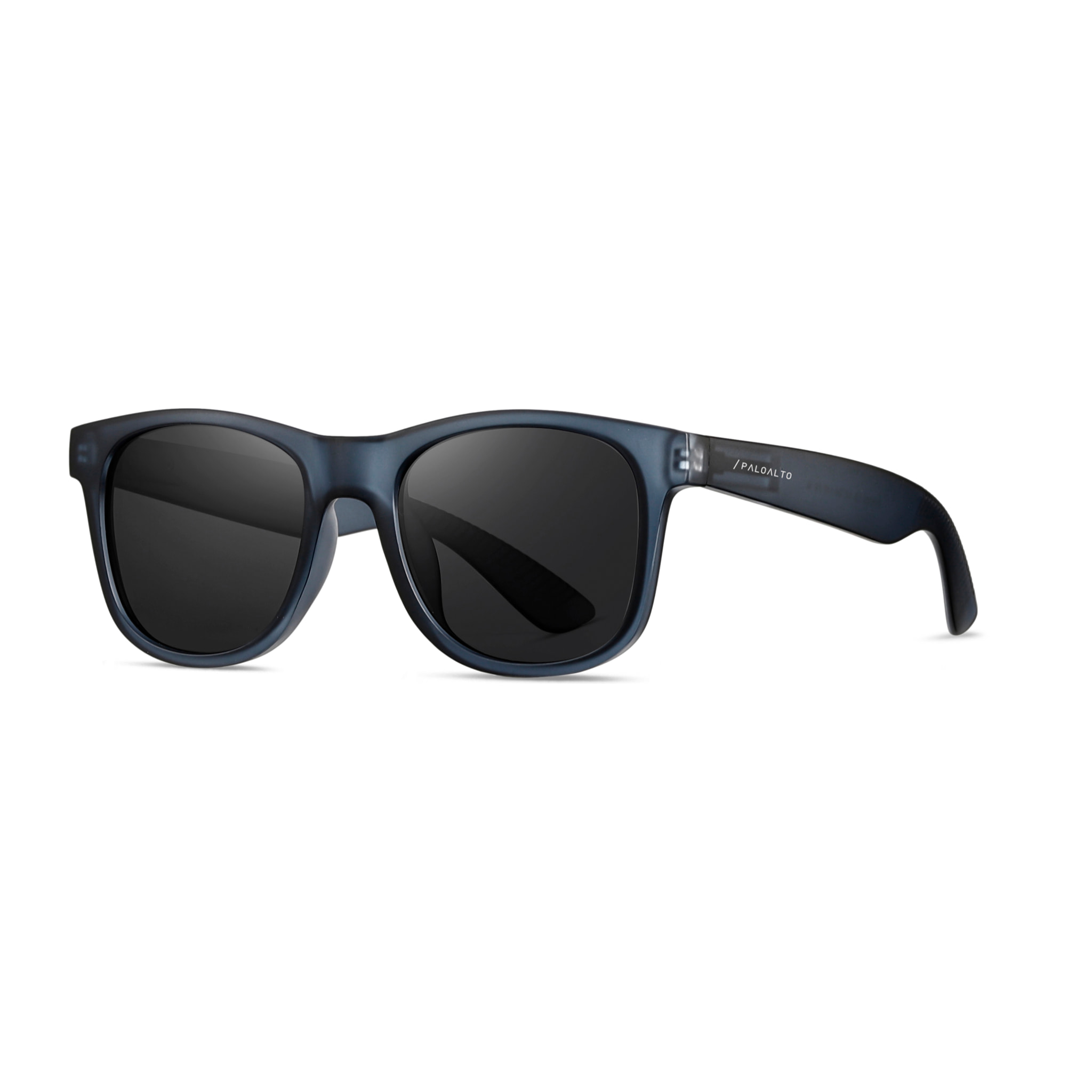 Gafas de sol PALO ALTO WINDSURF - Azul mate transparente / Polarizada ahumada