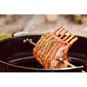 Tourne broche barbecue WEBER pour BBQ charbon 57cm