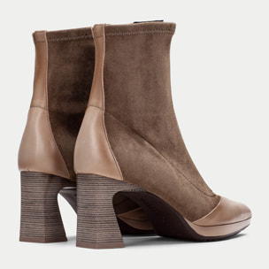 Botin Atlanta Taupe 7 cm