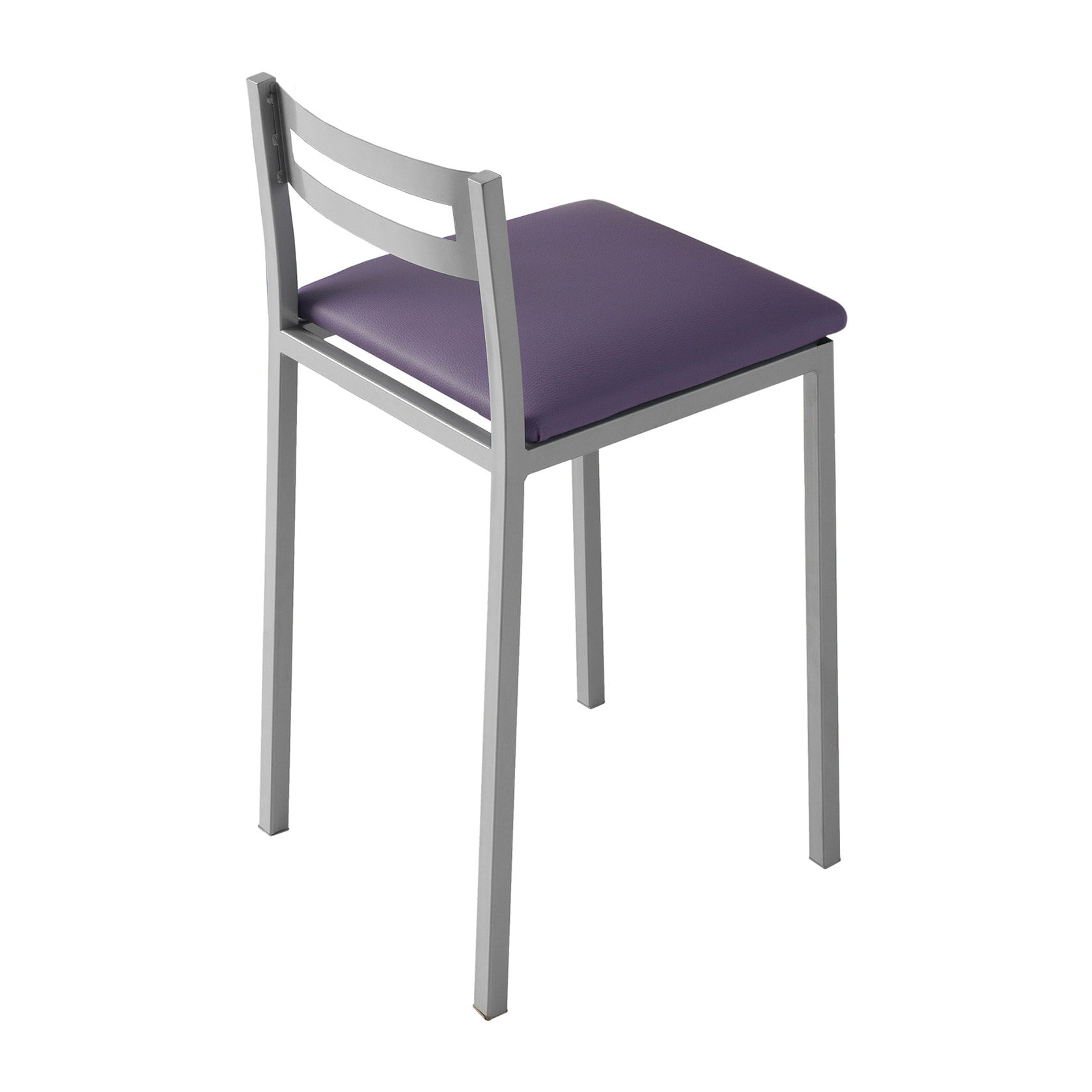 Set de 4 taburetes – Polipiel y metal