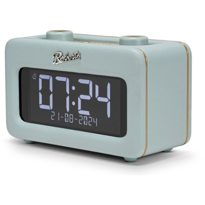 Radio réveil ROBERTS ECRAN LCD REVIVAL REST BLEU CIEL