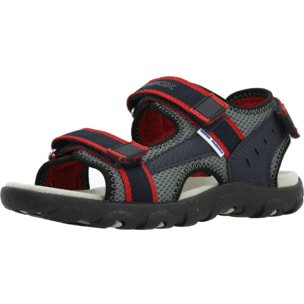 Sandalias Niño de la marca GEOX  modelo JR SANDAL STRADA A ROJO