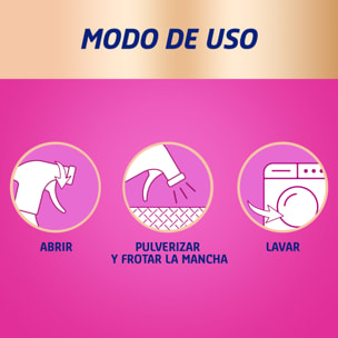 Vanish Oxi Action - Quitamanchas Del Día A Día (Para Ropa Blanca Y De Color, En Spray, Sin Lejía) - Pack 3 x 750 ml