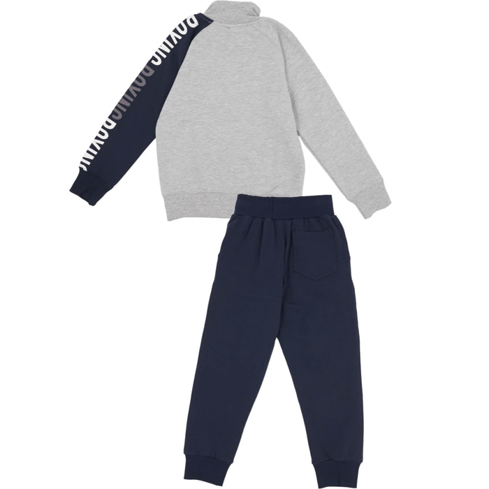 Tuta da bambino con colletto e full zip Junior Class