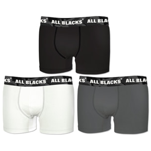 Pack 3 calzoncillos boxer ALL BLACKS para hombre en varios colores