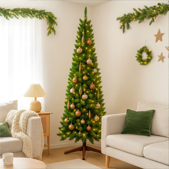 Vixen - Albero di Natale modello Slim ø70x240H cm, 800 rami