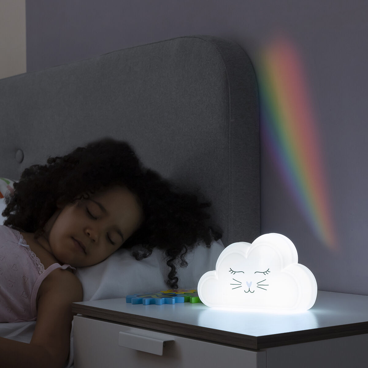 Lampe à Projecteur d’Arc-en-Ciel et Autocollants Claibow InnovaGoods