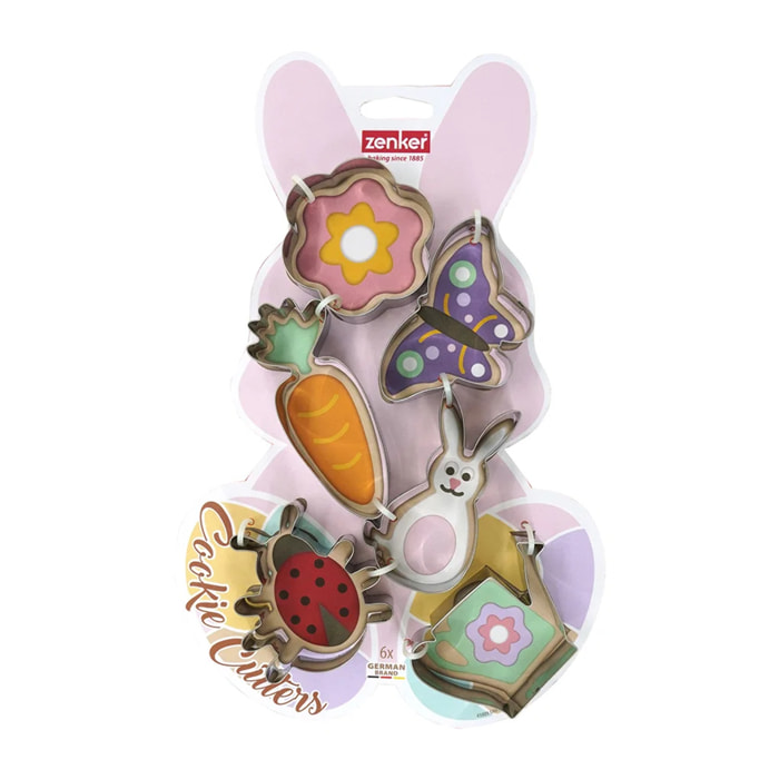 Set de 6 Emporte-Pièces Inox Zenker Pâques