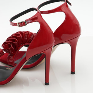 SANDALIAS ROJAS WEST