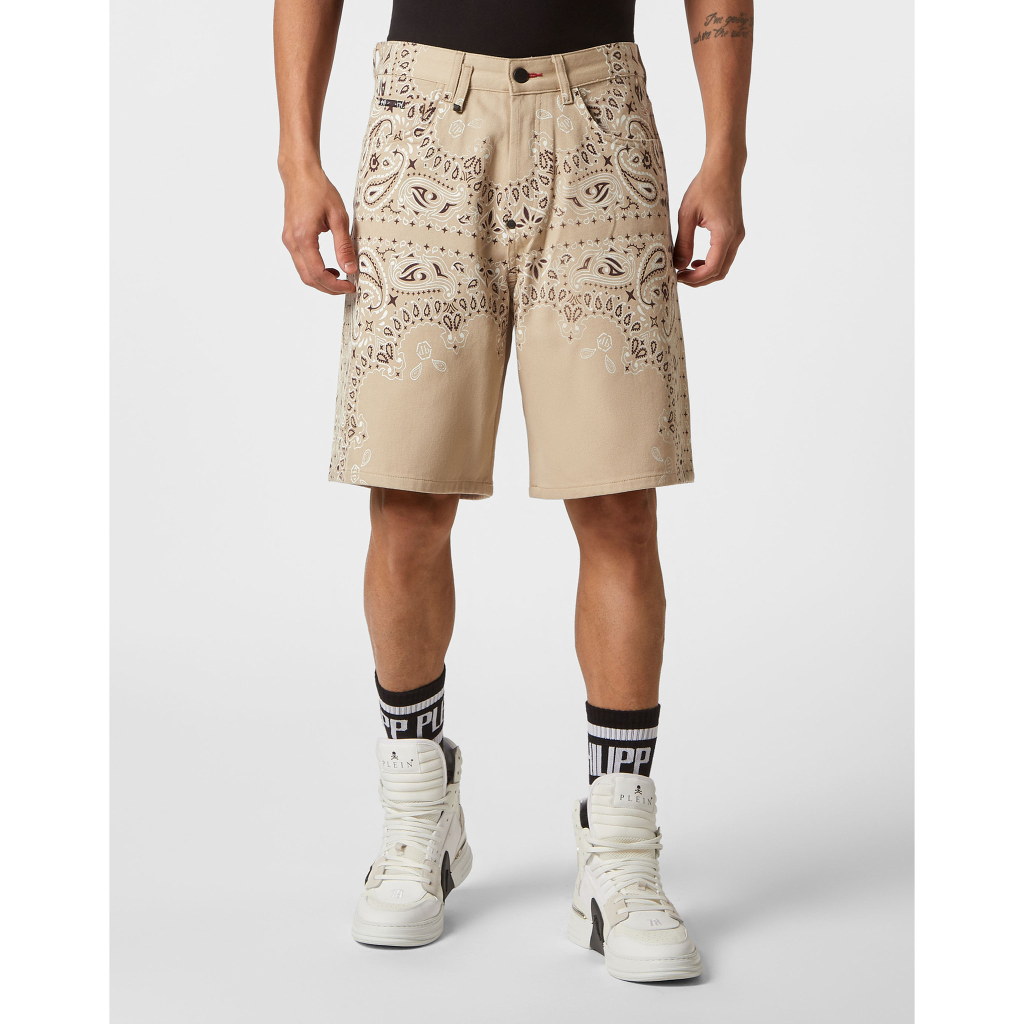 PHILIPP PLEIN Pantalones cortos PAISLEY