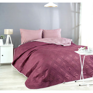Copriletto Trapuntato in Microfibra Double-Color 2 Piazze