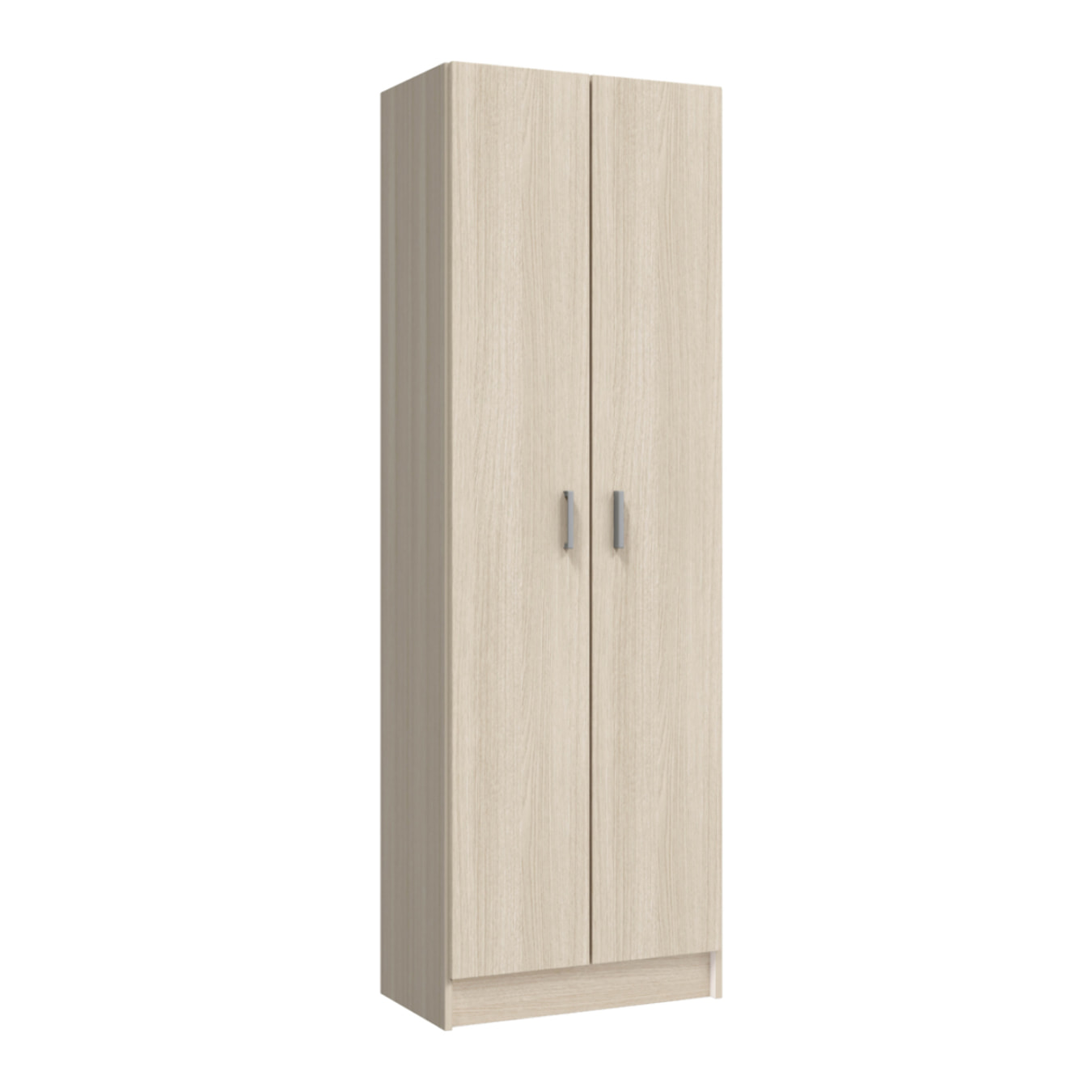Armario Multiusos 2 Puertas 180x58x37 Cm Roble