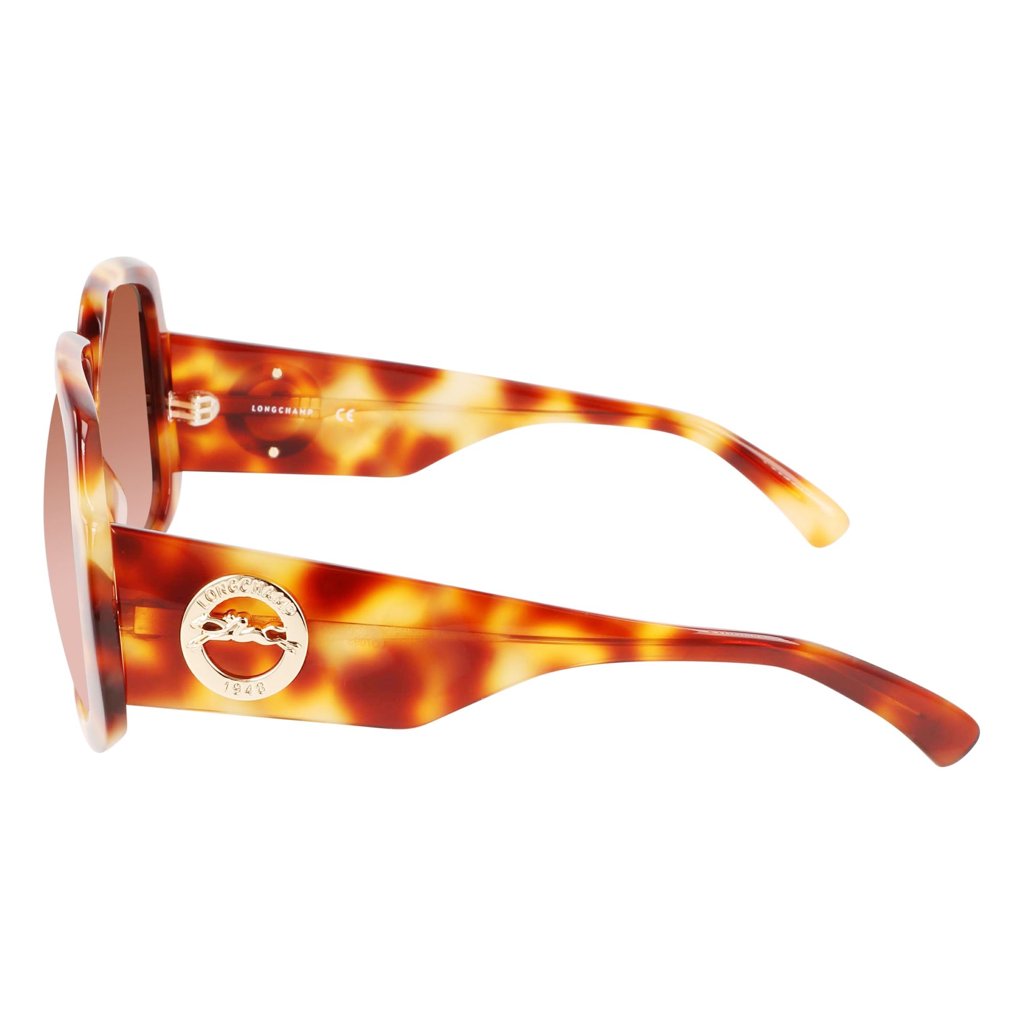 Longchamp - lunettes de soleil - marron - Couleur des verres : marron - indice solaire : protection