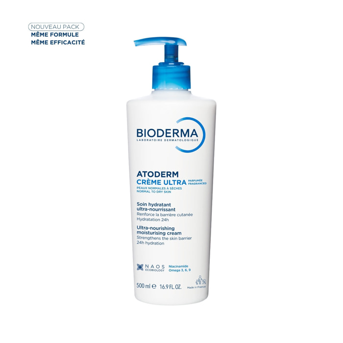 Atoderm - Crème Ultra-Nourrissante Parfumée 500 ml