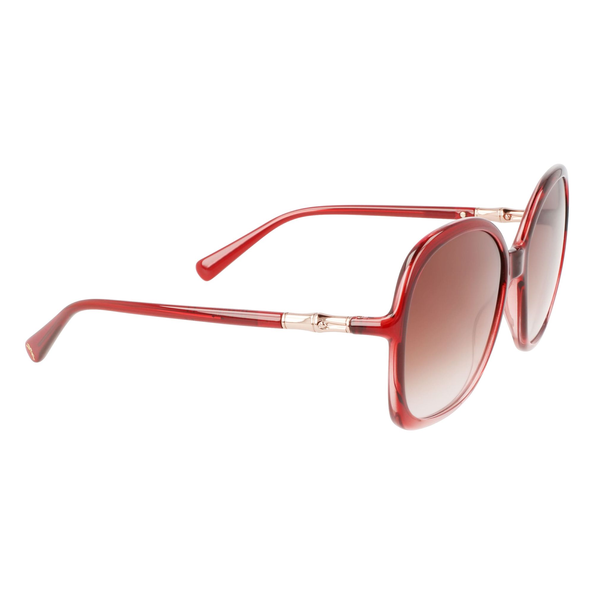 Polaroid - Lunettes de soleil - rouge - Couleur des verres : marron - indice solaire : cat. 2