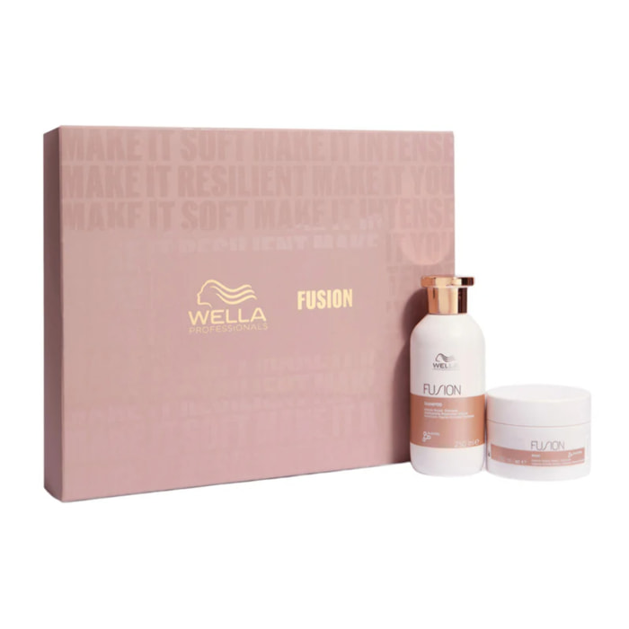 WELLA PROFESSIONALS Cofanetto Fusion Intense Repair Shampoo 250ml + Mask 150ml