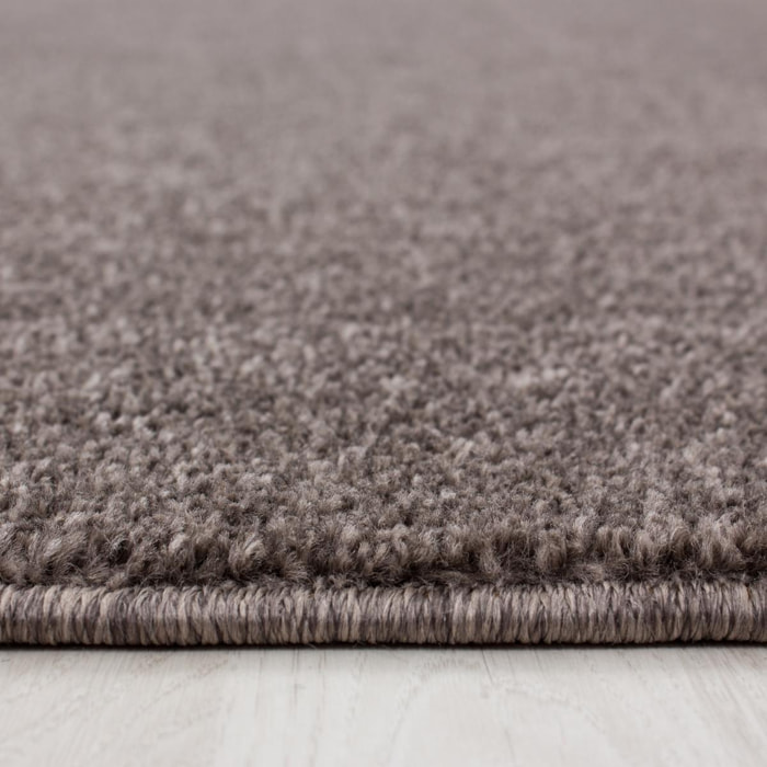 Tapis salon et chambre tissé motif uni JUFO