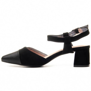 Zapatos de Tacón - Negro - Altura: 5 cm