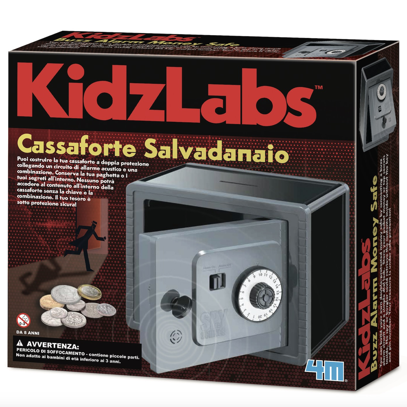 Kidz Labs / Cassaforte Salvadanaio