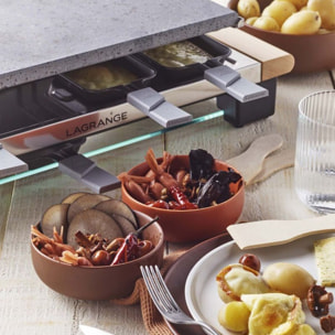 Raclette LAGRANGE pierre elégance bois clair à poser