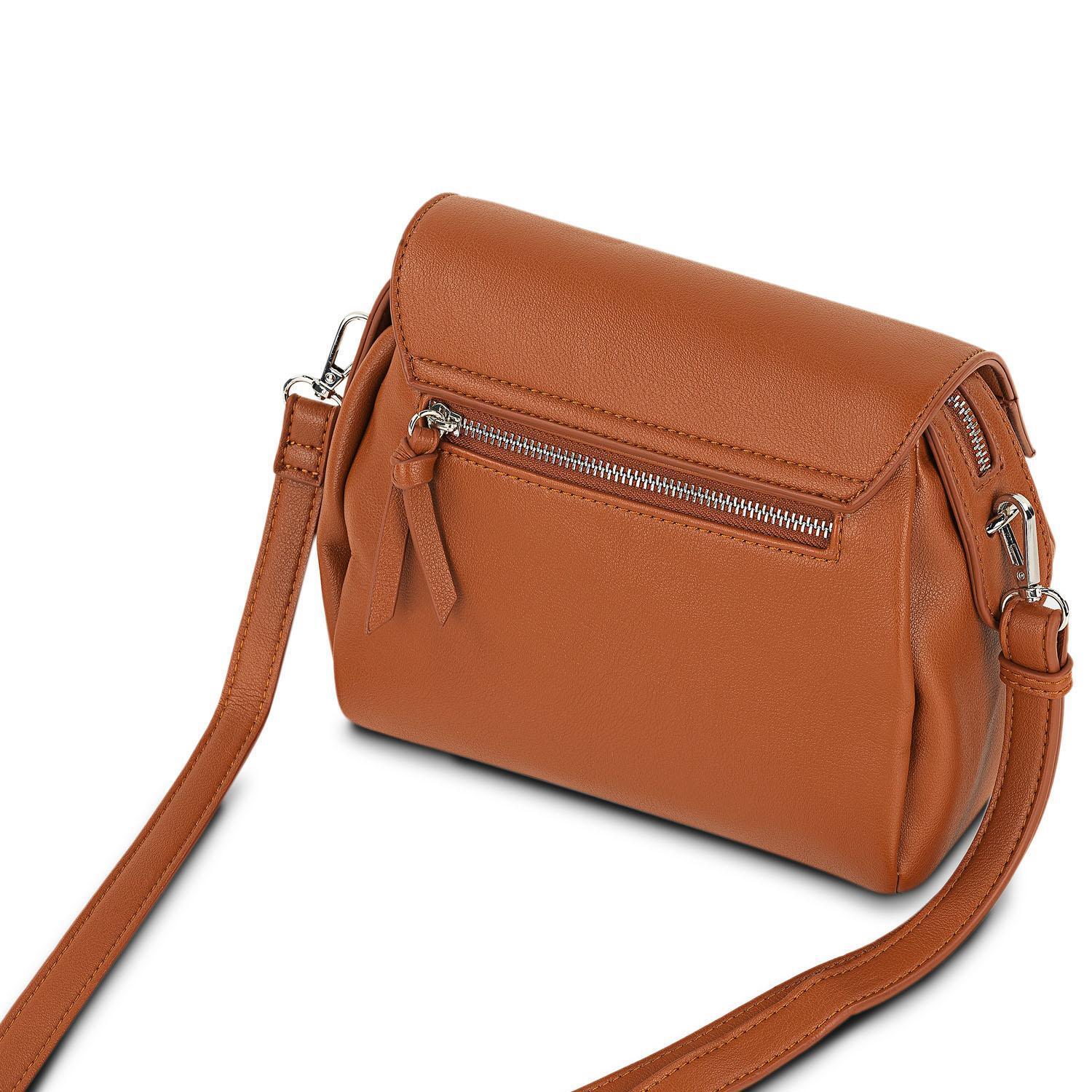 Bolso Bandolera Mujer Sint/Pu Cimarron Shasta Camel