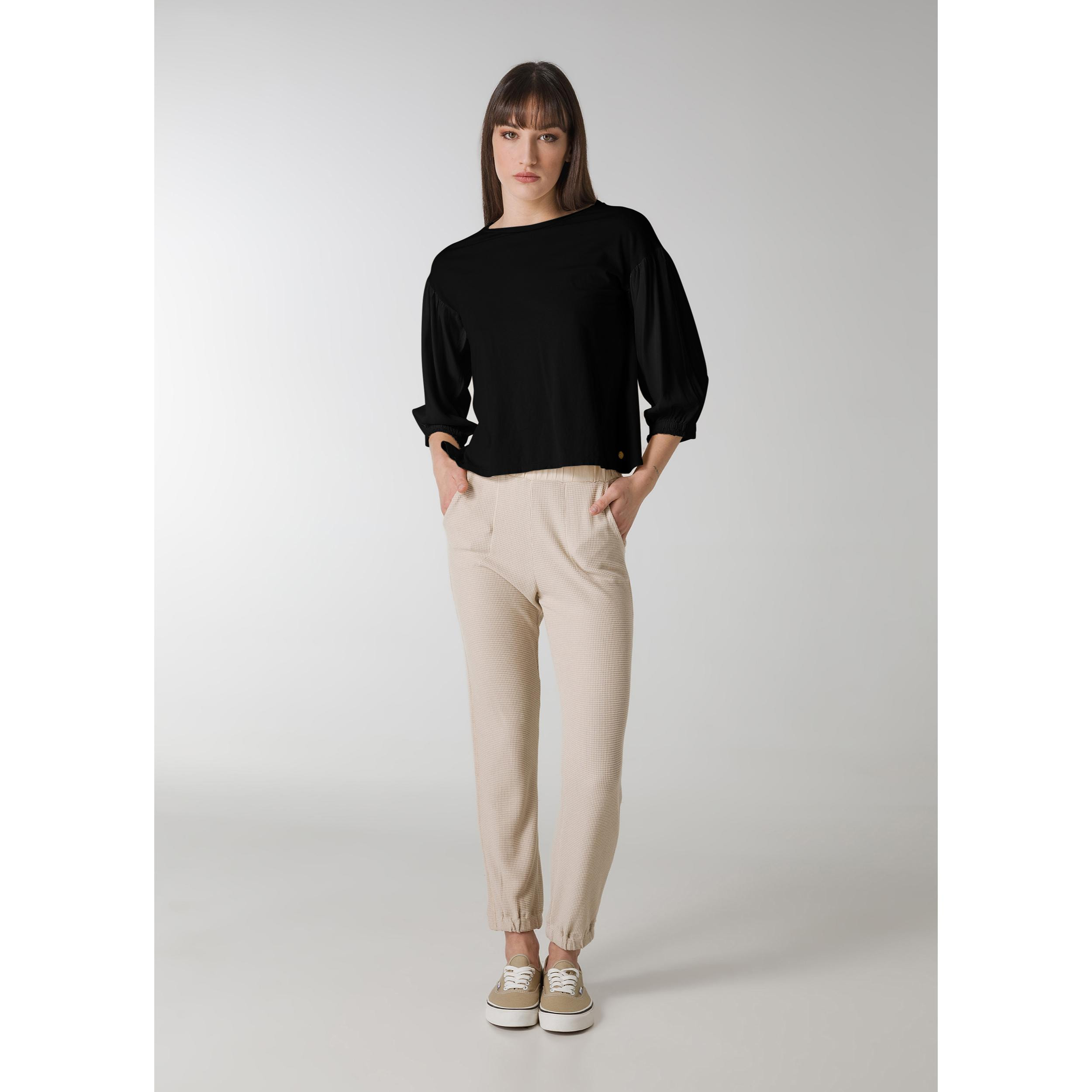 DEHA - Blusa VISCOSE CREPE BLOUSE in cotone per donna