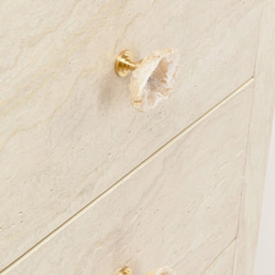Chiffonnier Travertino 5 tiroirs Kare Design