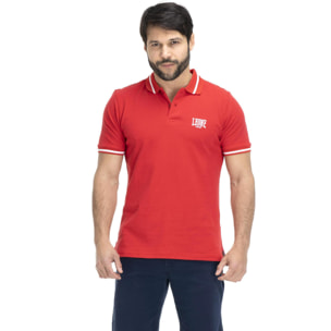 Polo de hombre con cuello Leone Basic