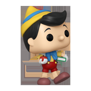 Pinocchio Disney Funko POP Animazione Vinile Figura Pinocchio va a Scuola 9 cm